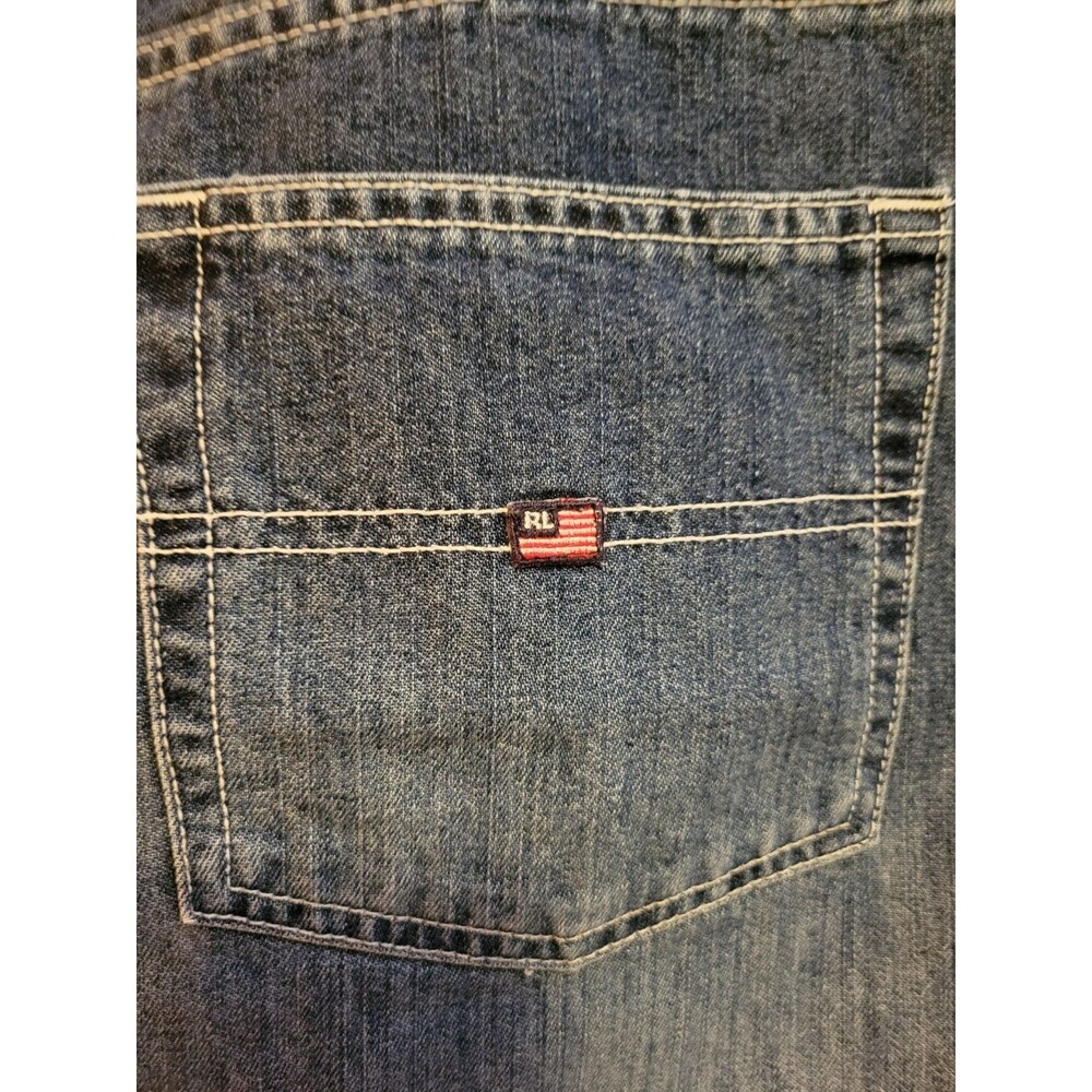 Studded Denim Jean Mini Skirt Women’s 9/10 Ralph Lauren Punk Metal Edgy Rock - Picture 12 of 12